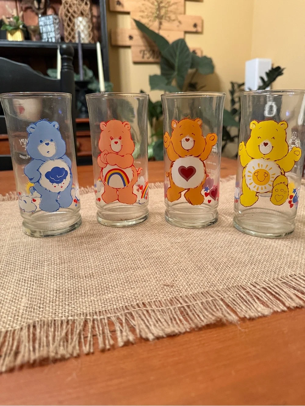 Vintage 1983 Care Bears Glasses
